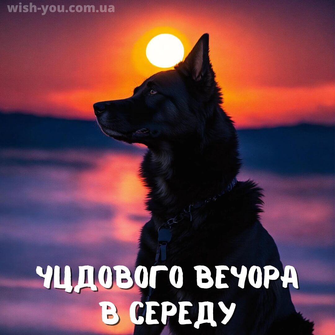 Нова листівка доброї ночі середи 3