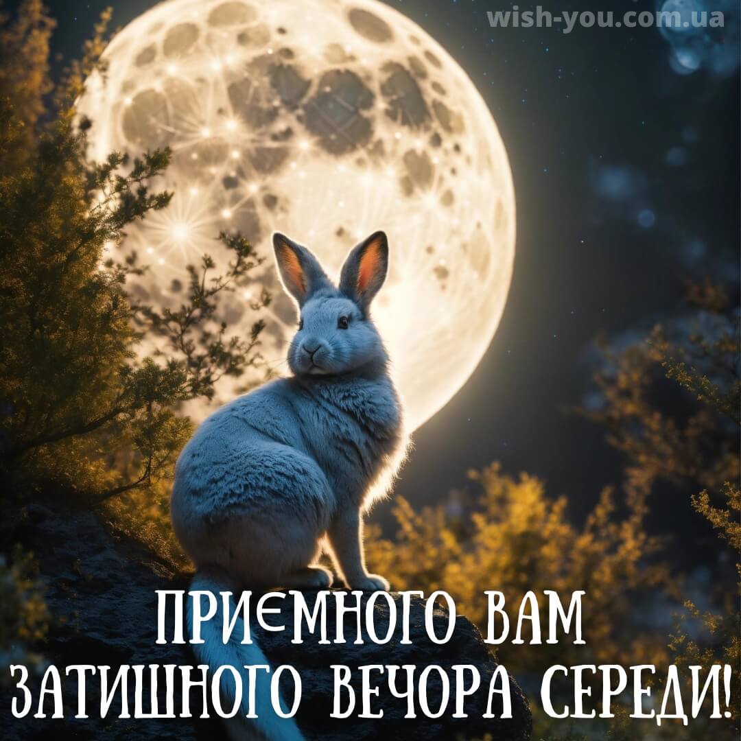 Нова листівка доброї ночі середи 5
