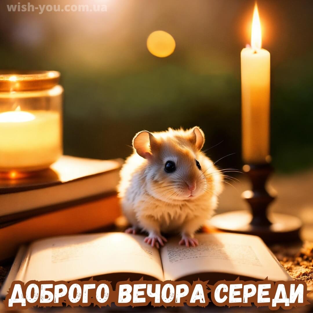 Нова листівка доброї ночі середи 6