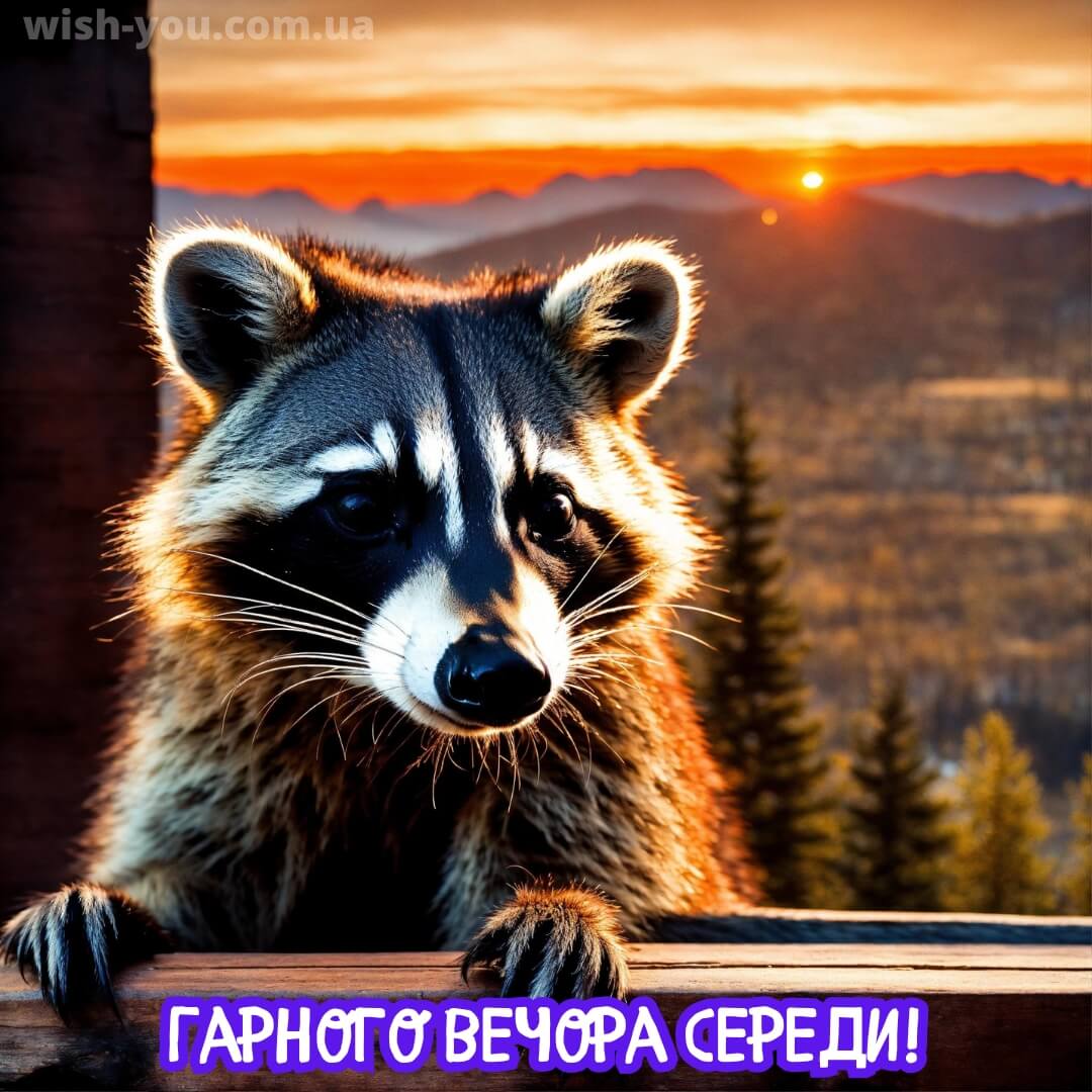 Нова листівка доброї ночі середи 7