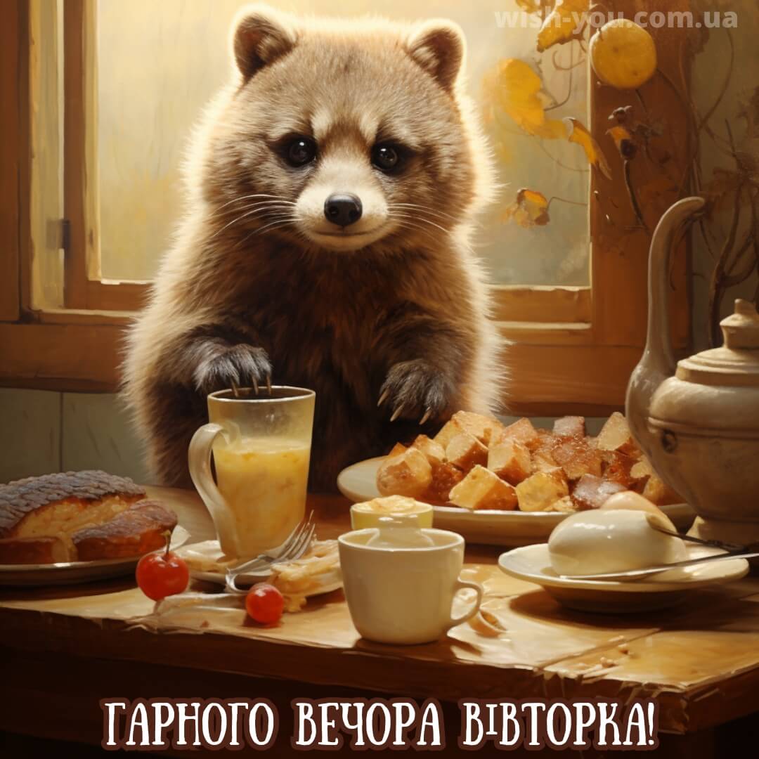 Нова листівка доброї ночі вівторка 6
