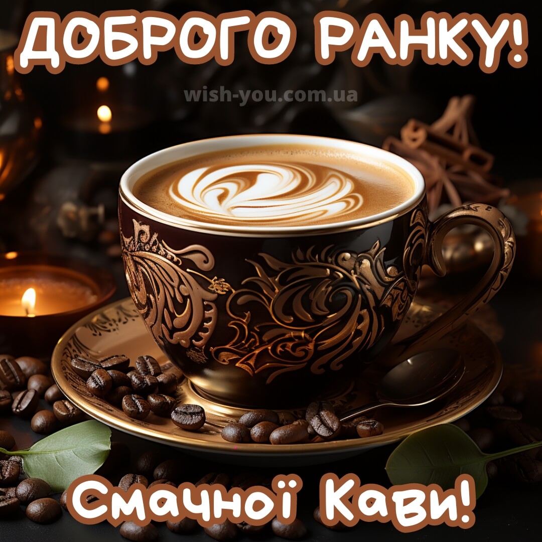 Нова картинка з кавою доброго ранку 10