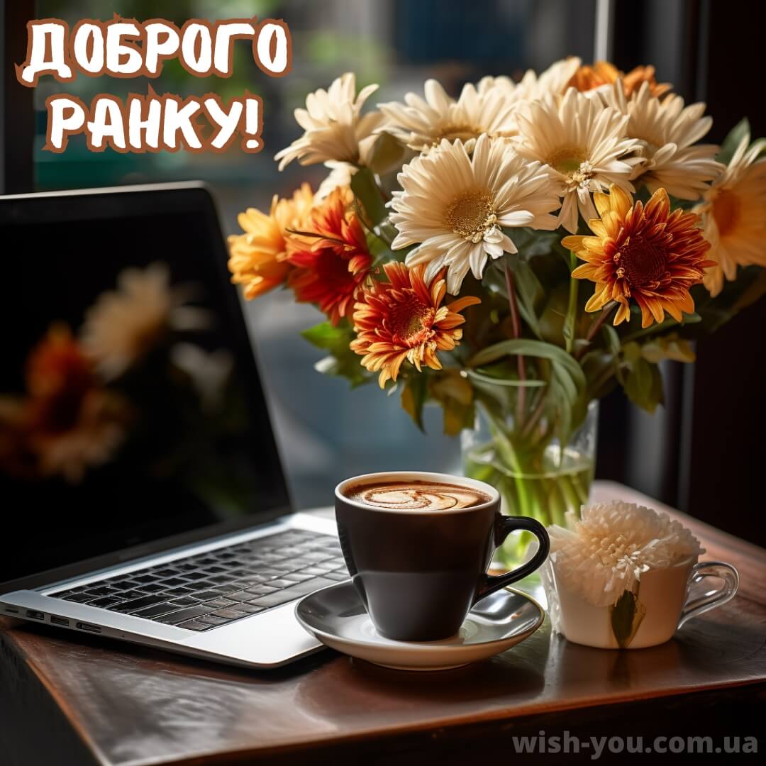 Нова картинка з кавою доброго ранку 8