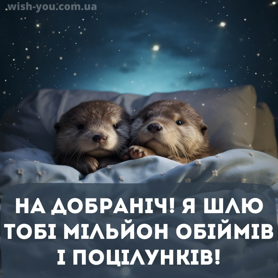 Нове романтичне побажання на добраніч коханій людині 6