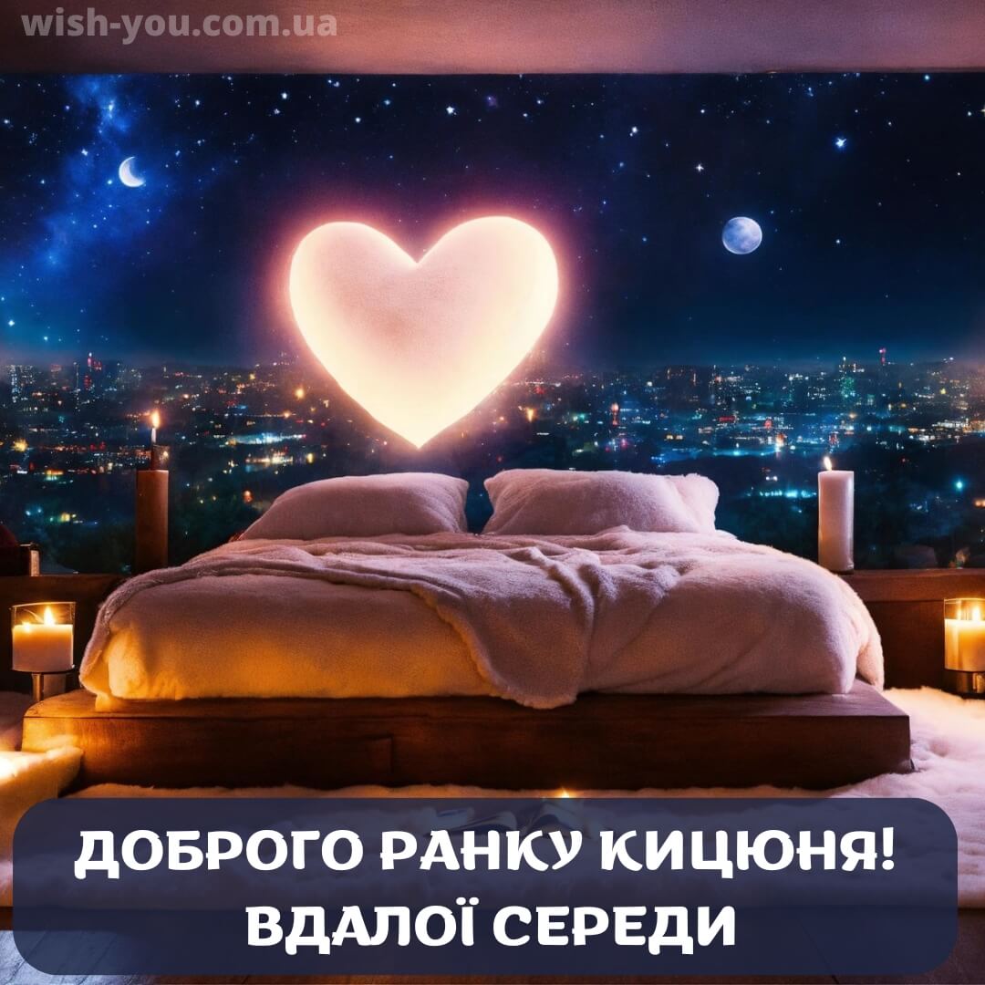 Нова романтична листівка з середою 5