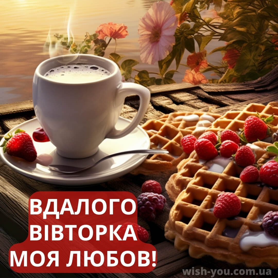 Нова романтична листівка з вівторком 6