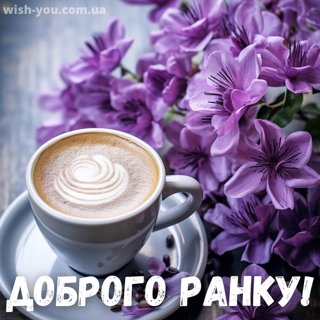 Нова картинка з добрим ранком квіти 10