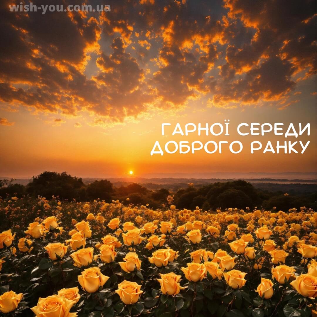 Нова листівка з квітами на середу 3