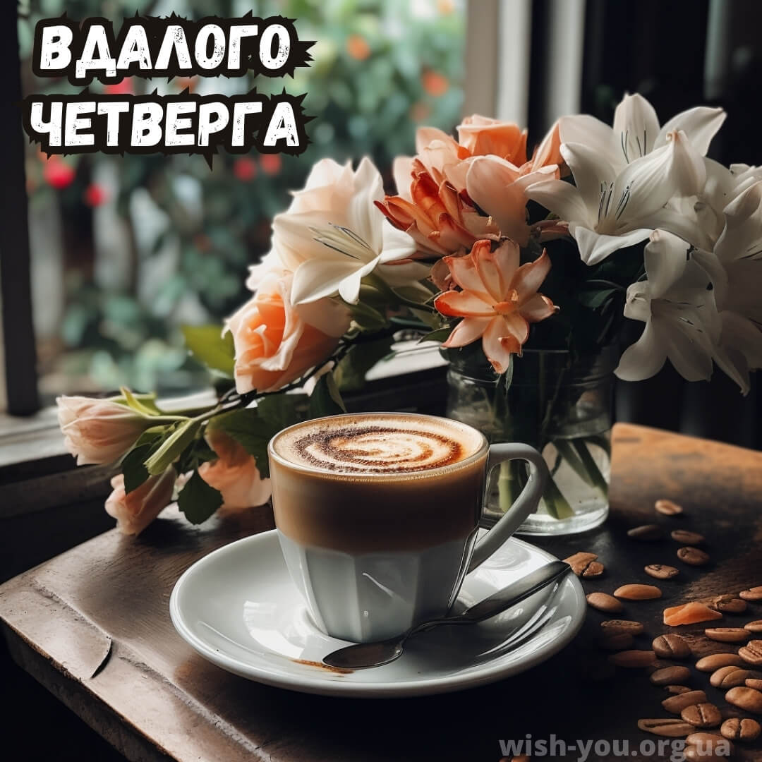 Нова листівка з четвергом квіти 5